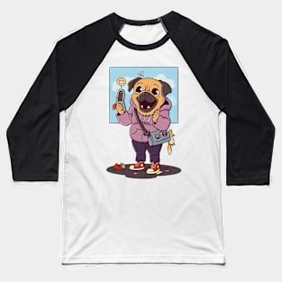 Pugstagram Baseball T-Shirt